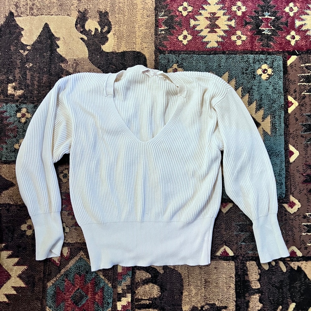 Free People v neck sweater